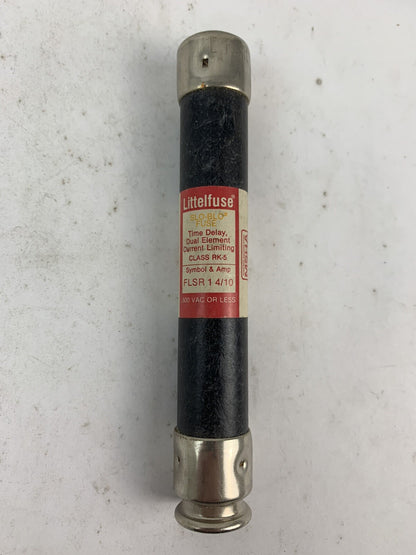 Littlelfuse Slo-Blo Time-Delay FLSR1 4/10 1 4/10A 600V Fuse "Lot of 10"