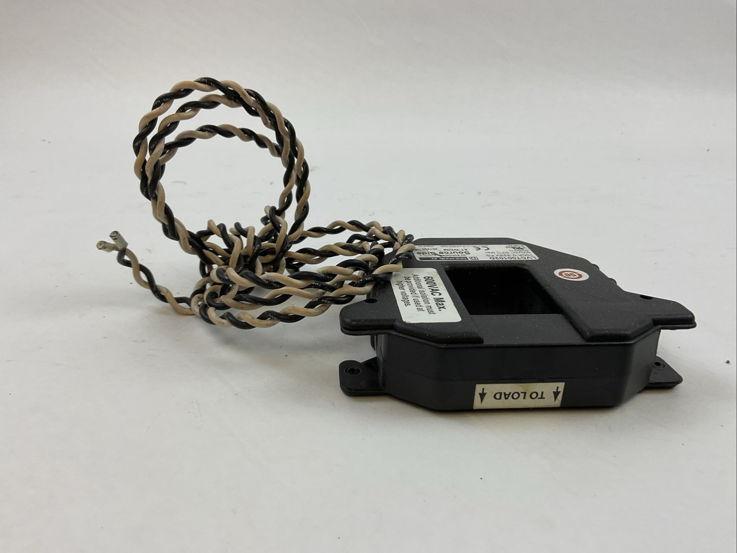 SQUARE D LVCT00102D CURRENT TRANSFORMER SPLIT CORE 100A:0.333V FS 600VAC 50/60HZ