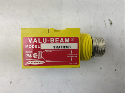 BANNER SMA91EQD 10-250VAC PHOTOELECTRIC SENSOR