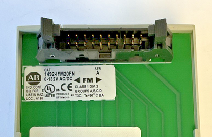 ALLEN BRADLEY 1492-IFM20FN  INTERFACE MODULE SER.A 132VAC/DC