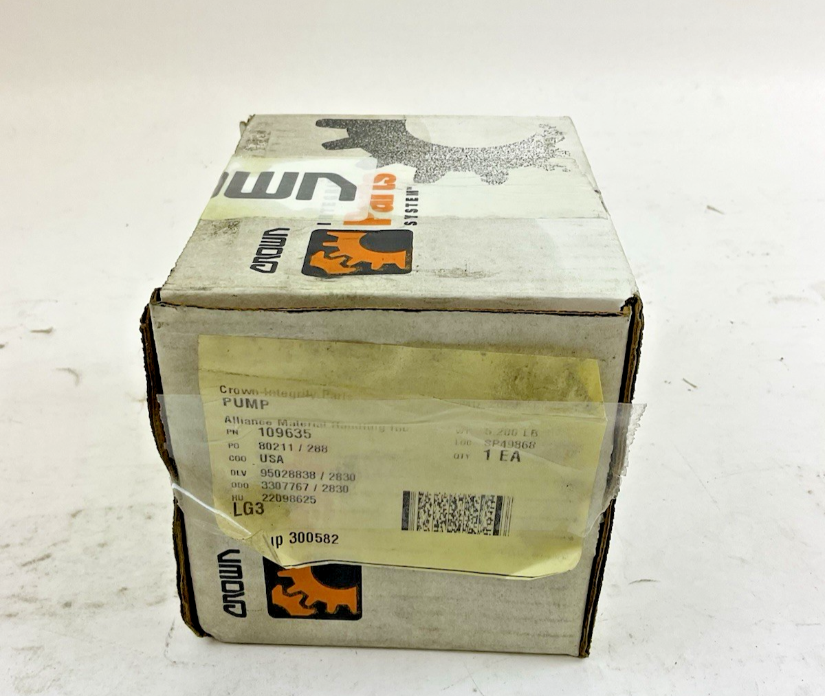 CROWN 109635 FORKLIFT HYDRAULIC PUMP