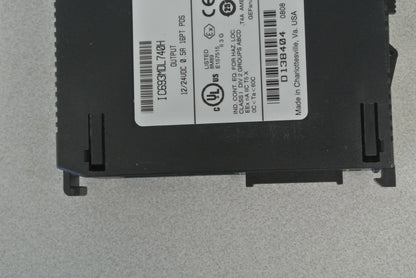 GE FANUC IC693MDL740H - OUTPUT MODULE - 12/24VDC, 0.5A, 16PT, POS