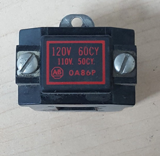 Allen Bradley OA86P 120V/60CY  110V/50CY  Coil