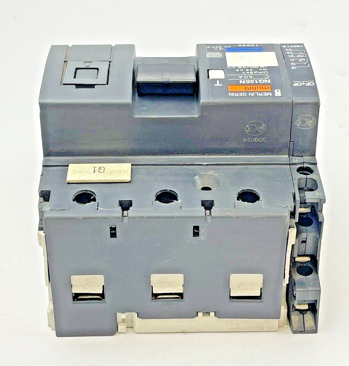 MERLIN GERIN - NG125N - CIRCUIT BREAKER - MULTI 9 C 50 A, 3 POLE, 25kA