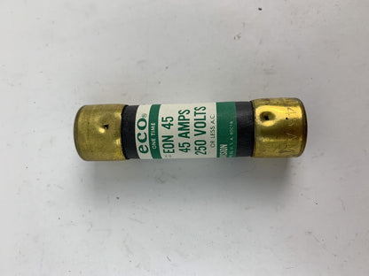 Economy Fuse One-Time EON45 45A 250V Fuse "Lot of 10"
