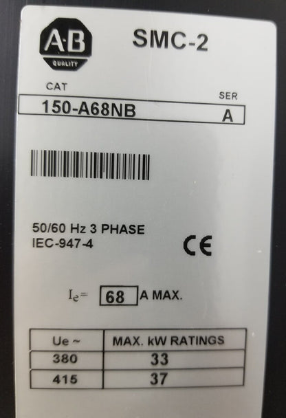 Allen Bradley 150A68NB SER A 50-/60HZ 3 PHASE