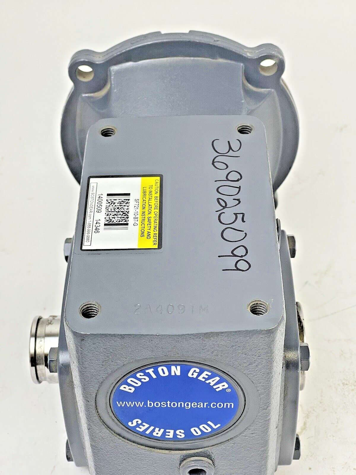 BOSTON GEAR - SF721-10-B7-G - WORM GEAR SPEED REDUCER- 700 SERIES - 14346 - 10:1