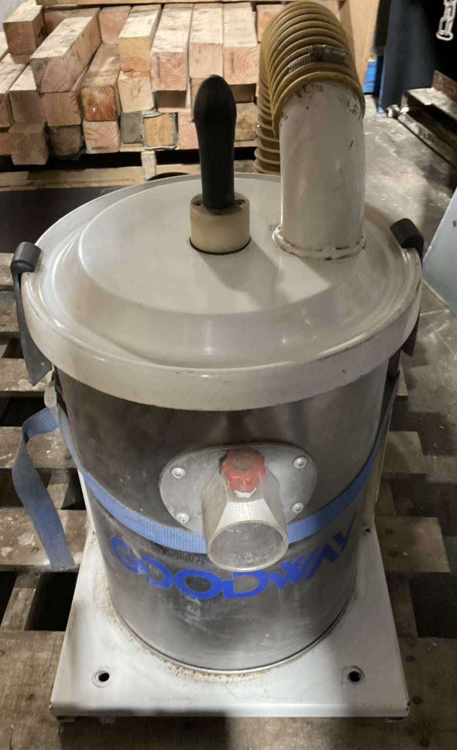 GOODWAY DV-SV INDUSTRIAL VACUUM 460V 3PH DELPHIN TYPE RF24