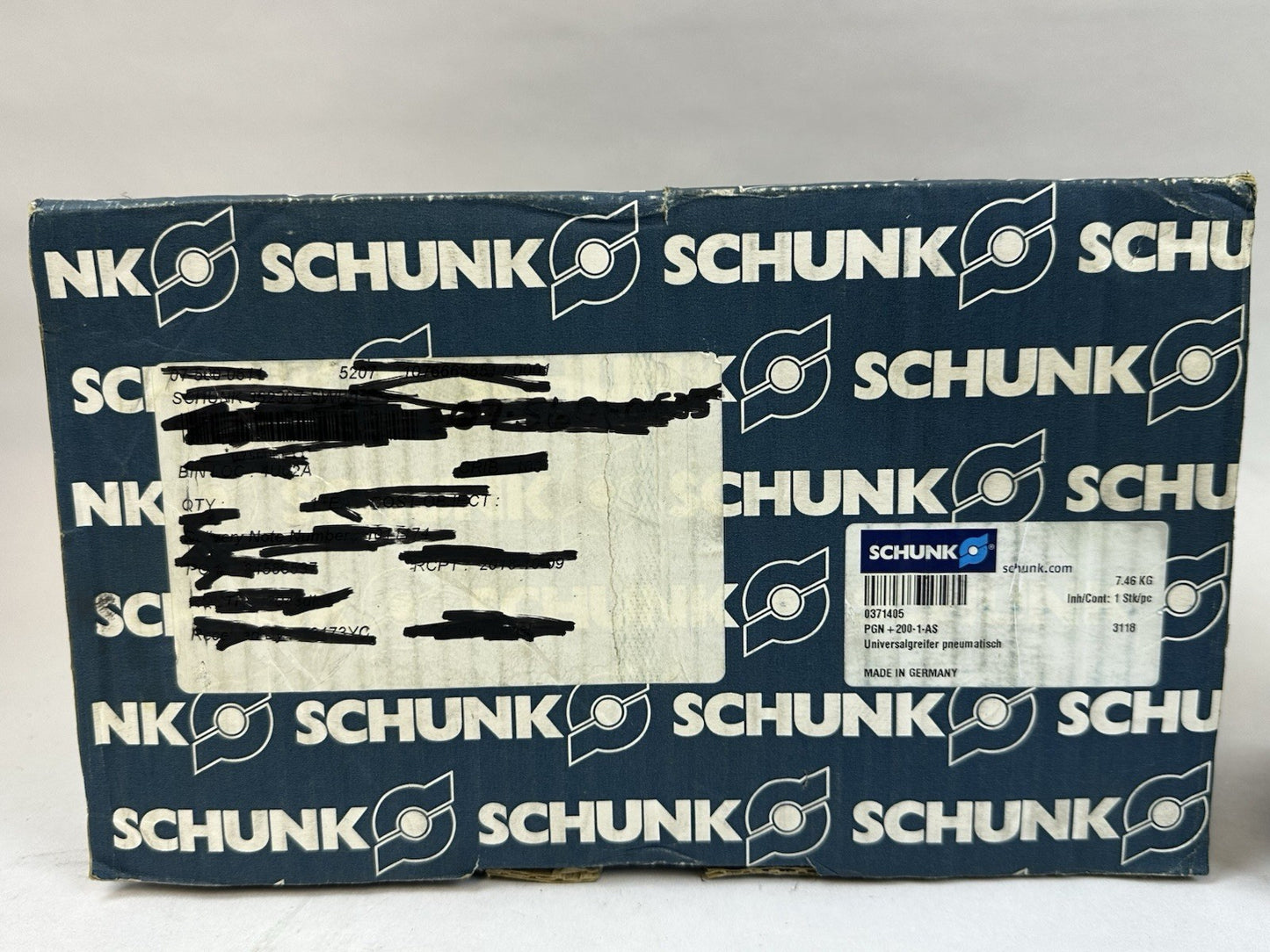 SCHUNK PGN+200/1-AS 371405 UNIVERSAL PNEUMATIC GRIPPER