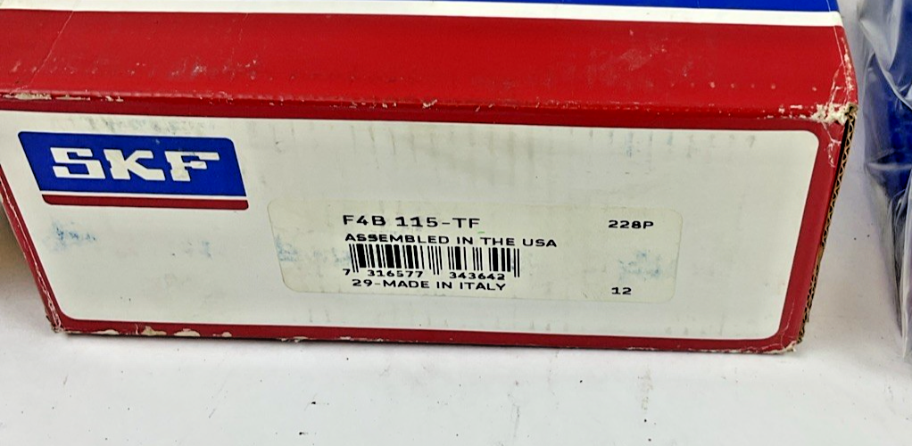 SKF F4B 115-TF FLANGE-MOUNT BALL BEARING