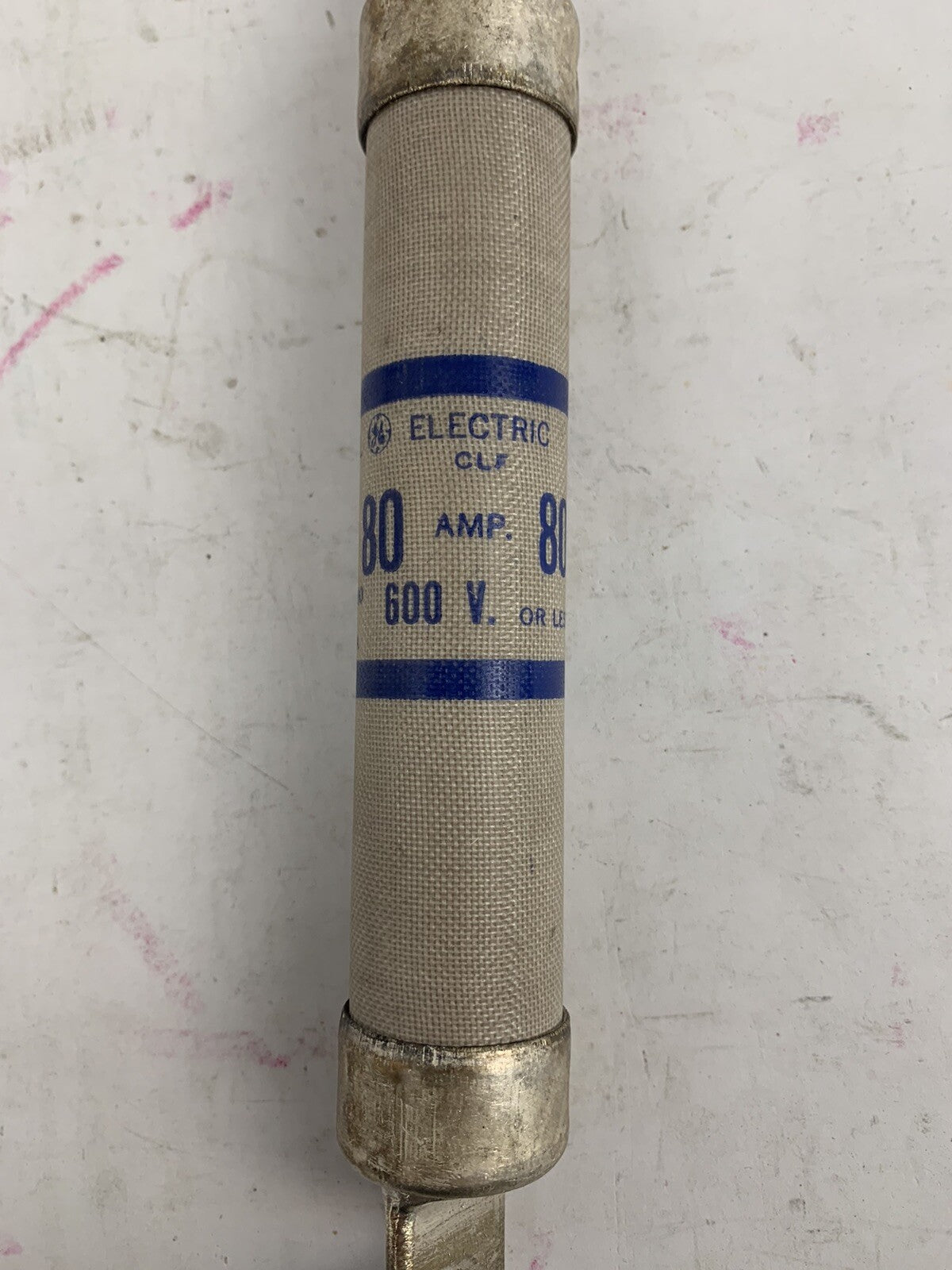 General Electric GF6B80 80A 600V Fuse "Lot of 3"
