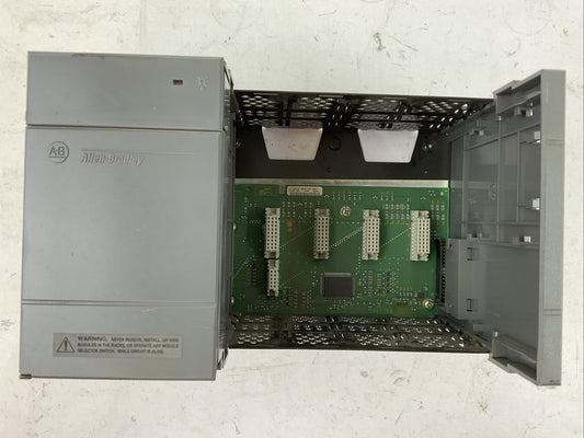 ALLEN BRADLEY 1746-P2 SER C POWER SUPPLY OUTPUT 5A 5VDC 1746-A4 4-SLOT RACK
