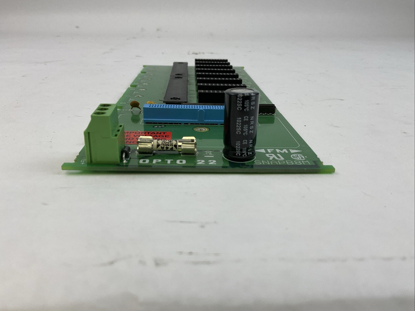 OPTO 22 SNAP-B8M 8 MODULE MOUNTING RACK