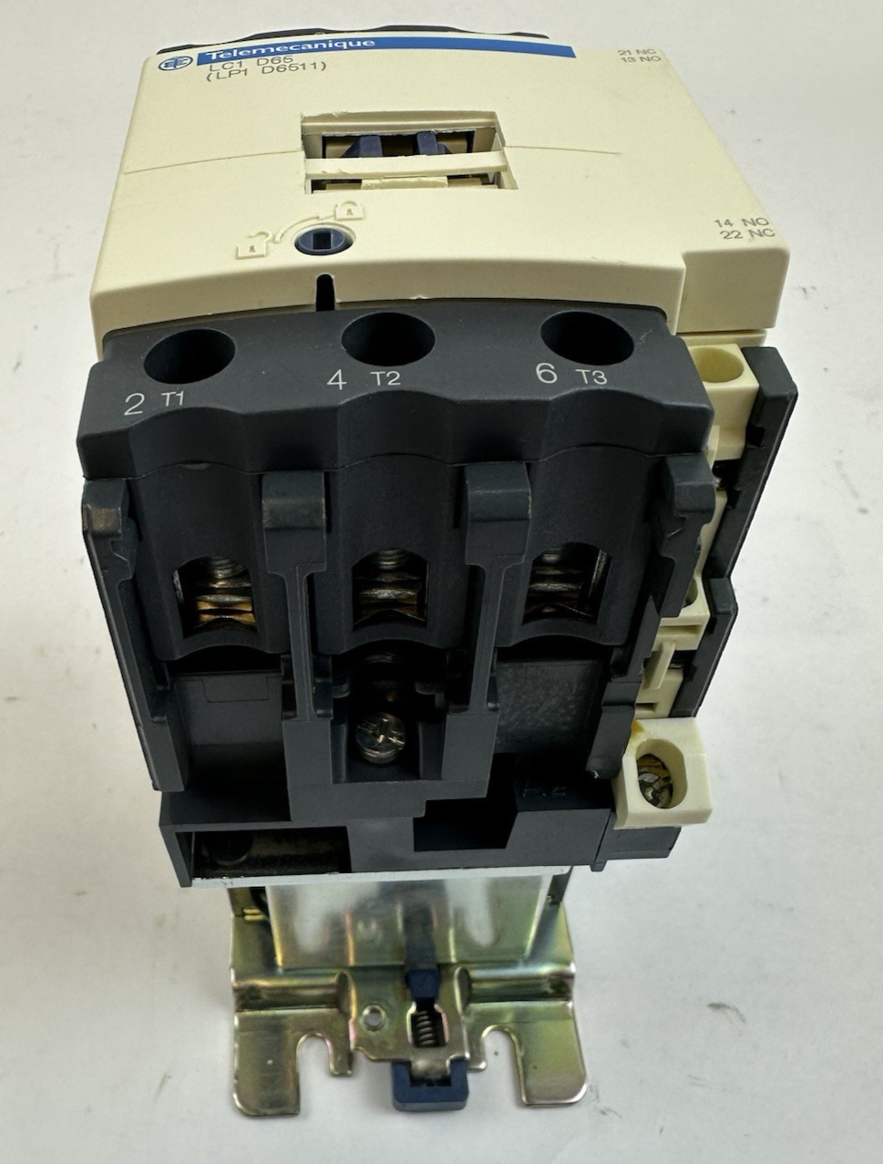 SCHNEIDER TELEMECANIQUE LC1 D65 CONTACTOR 80A 3P 24V DC COIL LP1D6511 50HP
