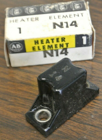 LOT of 2 / ALLEN-BRADLEY N14 THERMAL OVERLOAD HEATER ELEMENTS / NEW SURPLUS