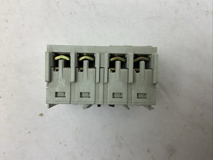 ALLEN BRADLEY 195-MB22 SER A 500VAC 10A AUXILIARY CONTACT BLOCK