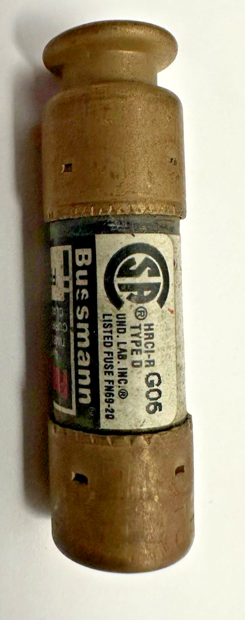 BUSSMANN FRN-R2 FUSETRON DUAL ELEMENT TIME DELAY FUSE 2A 250V LOT OF 10
