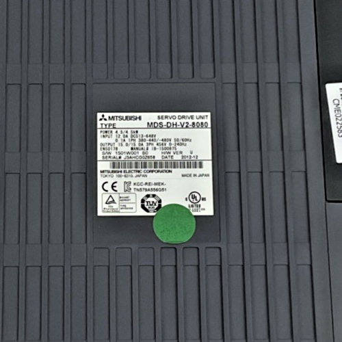 MITSUBISHI MDS-DH-V2-8080 SERVO DRIVE 4.5KW 12A 240HZ H/W VER.U 456V