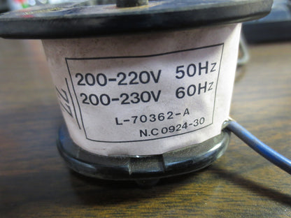 L-70362-A / N.C0924-30 COIL -200-220V @ 50Hz / 200-230V @ 60Hz