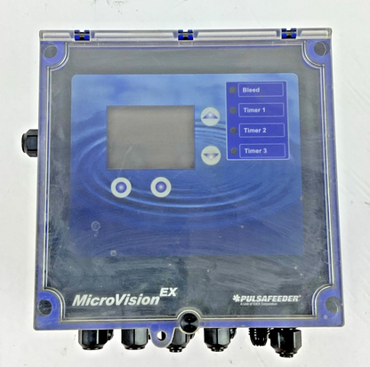 PULSAFEEDER MVECXXXPA-XXX-XXX FLOW METER 115/230V 8A 50/60HZ SFT VER.XXXC0009