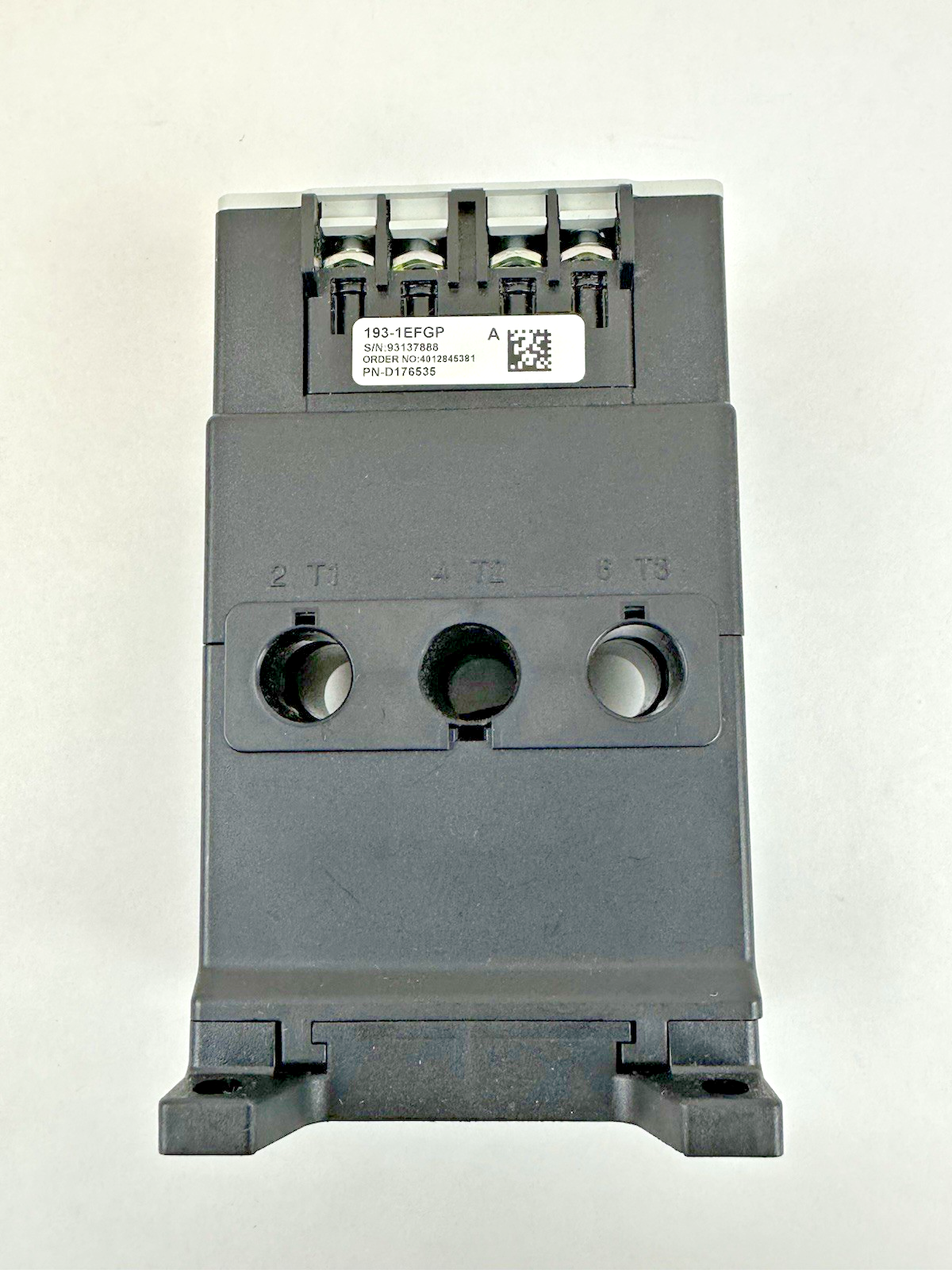 Allen Bradley 193-1EFGP E100 20-100A Overload Relay Ser. A