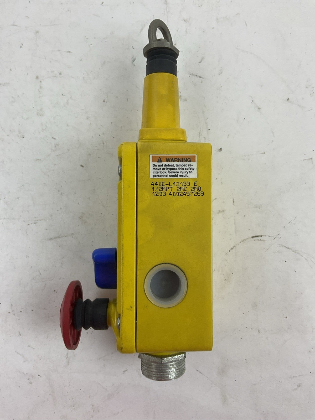 ALLEN BRADLEY 440E-L13133 PULL SWITCH 1/2NPT 2NC 2NO LIFELINE 4 GUARD MASTER