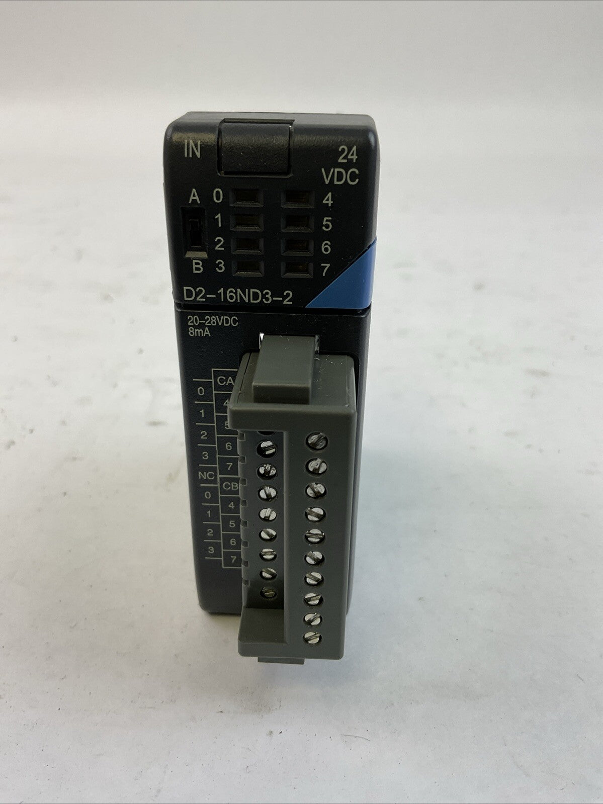 AUTOMATION DIRECT D2-16ND3-2 INPUT MODULE 20-28VDC 8mA