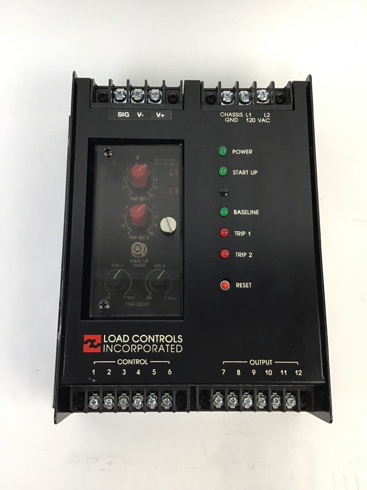 LOAD CONTROLS INC.PCR-1820V-10V LOAD CONTROLS 120VAC