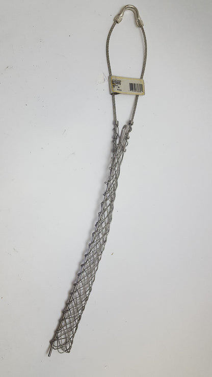 HUBBELL WIRING DEVICE-KELLEMS 02203015 Cable Support Grip,Rod Closing,1020 lb.