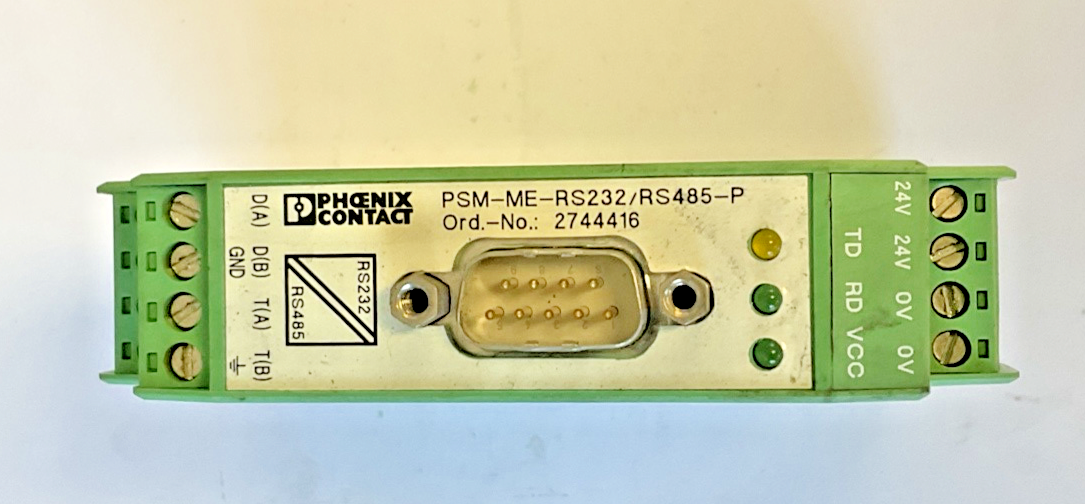 PHOENIX CONTACT PSM-ME-RS232/RS485-P INTERFACE CONVERTER
