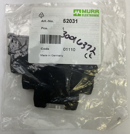 MURR ELEKTRONIK 52031 INPUT RELAY INPUT 110VAC 4.0mA OUTPUT 6A 1mA 250VDC