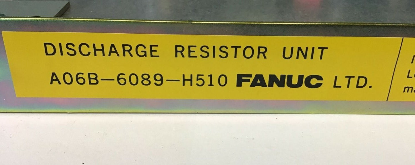 FANUC A06B-6089-H510 DISCHARGE RESISTOR UNIT 250W