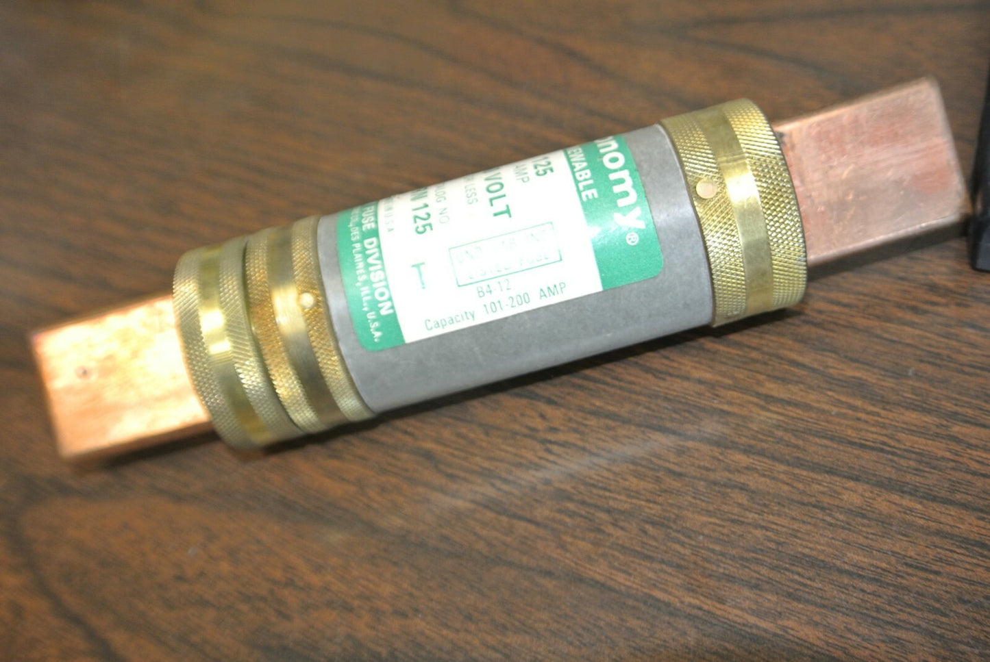 ECONOMY / FPE ERN125 RENEWABLE FUSE / 125A / 250V / NEW SURPLUS