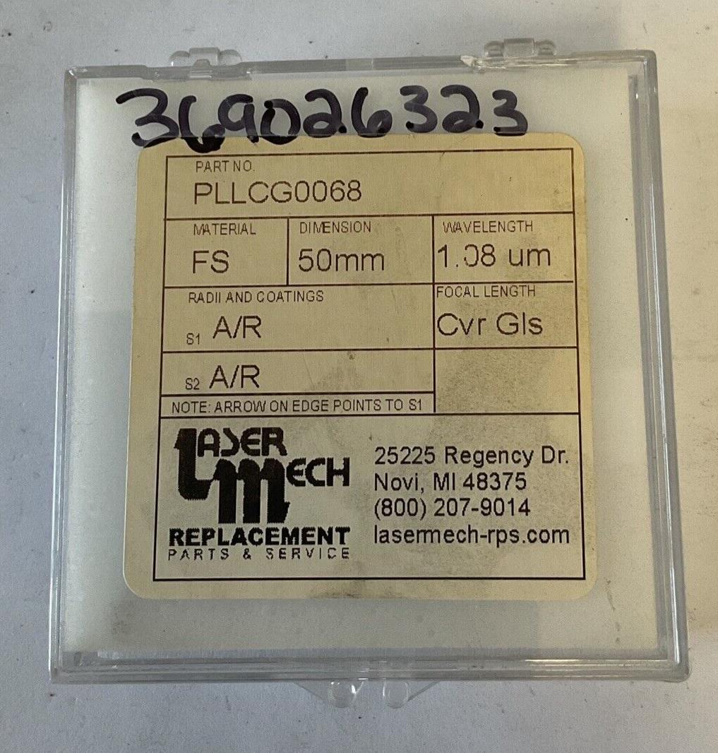 LASER MECH PLLCG0068 LENS 50MM WAVE-1.08UM CVR GLS