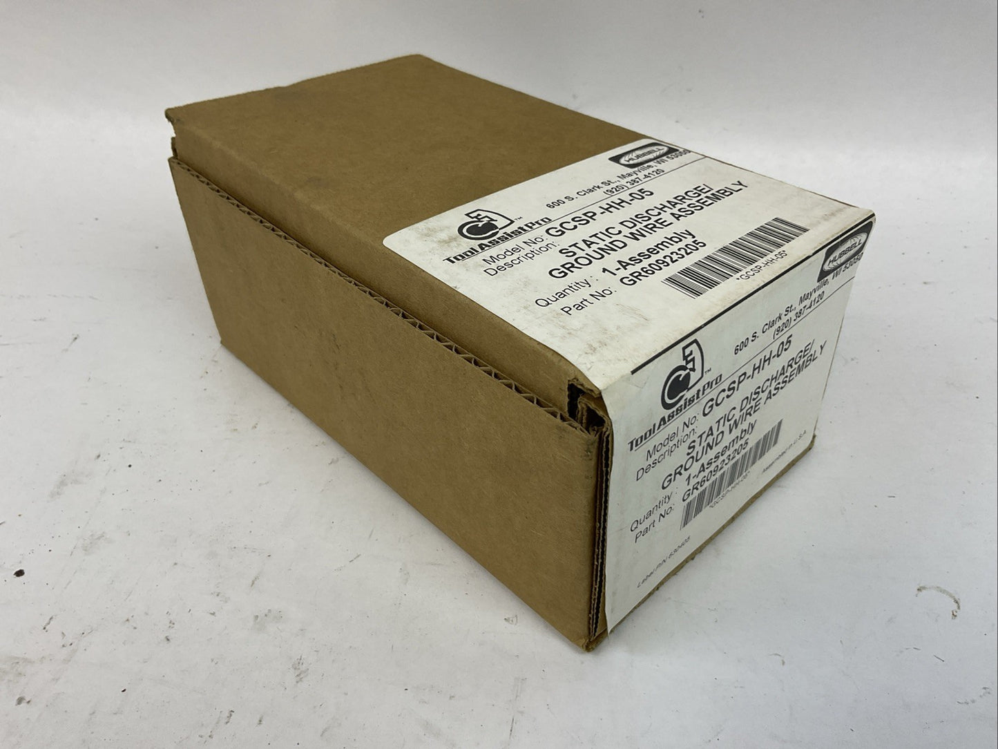 HUBBELL GCSP-HH-05 STATIC DISCHARGE / GROUND WIRE ASSEMBLY GR60923205