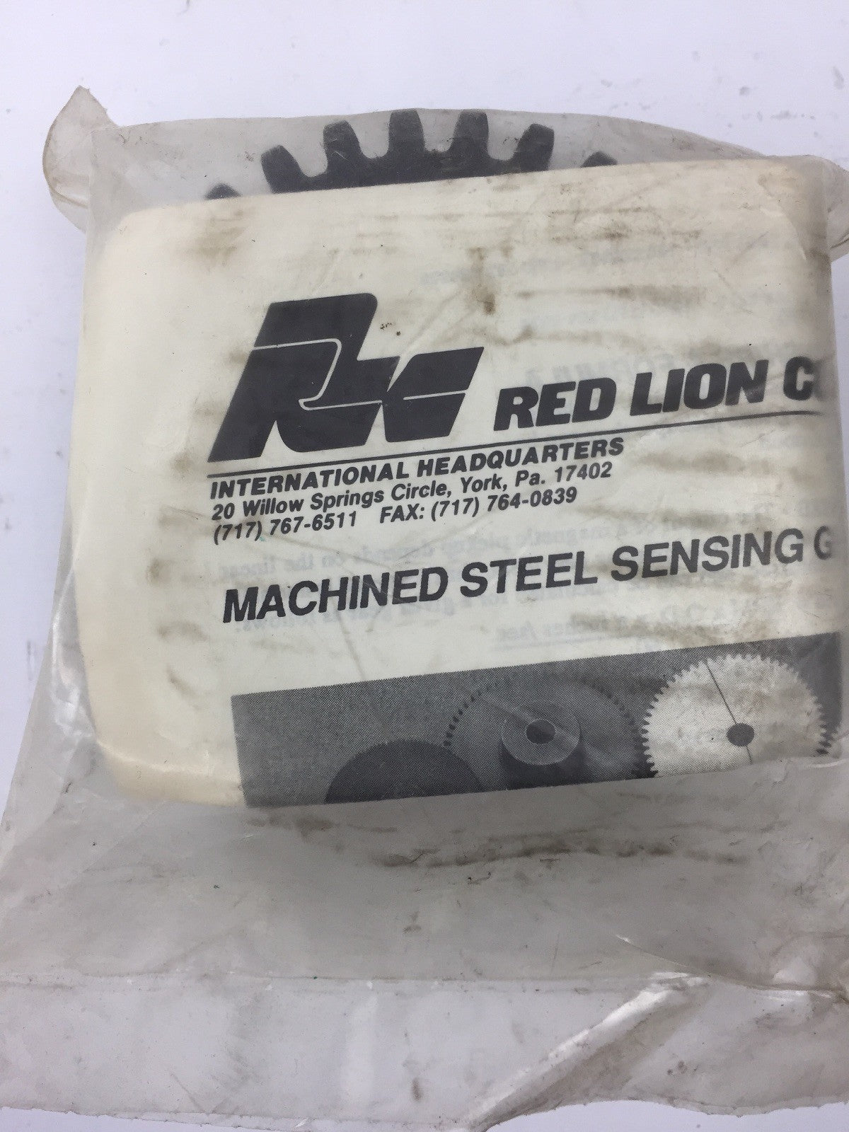 RED LION CONTROLS 0900750 MACHINED STEEL SENSING GEAR (MARTIR S 1030 14-1/2)