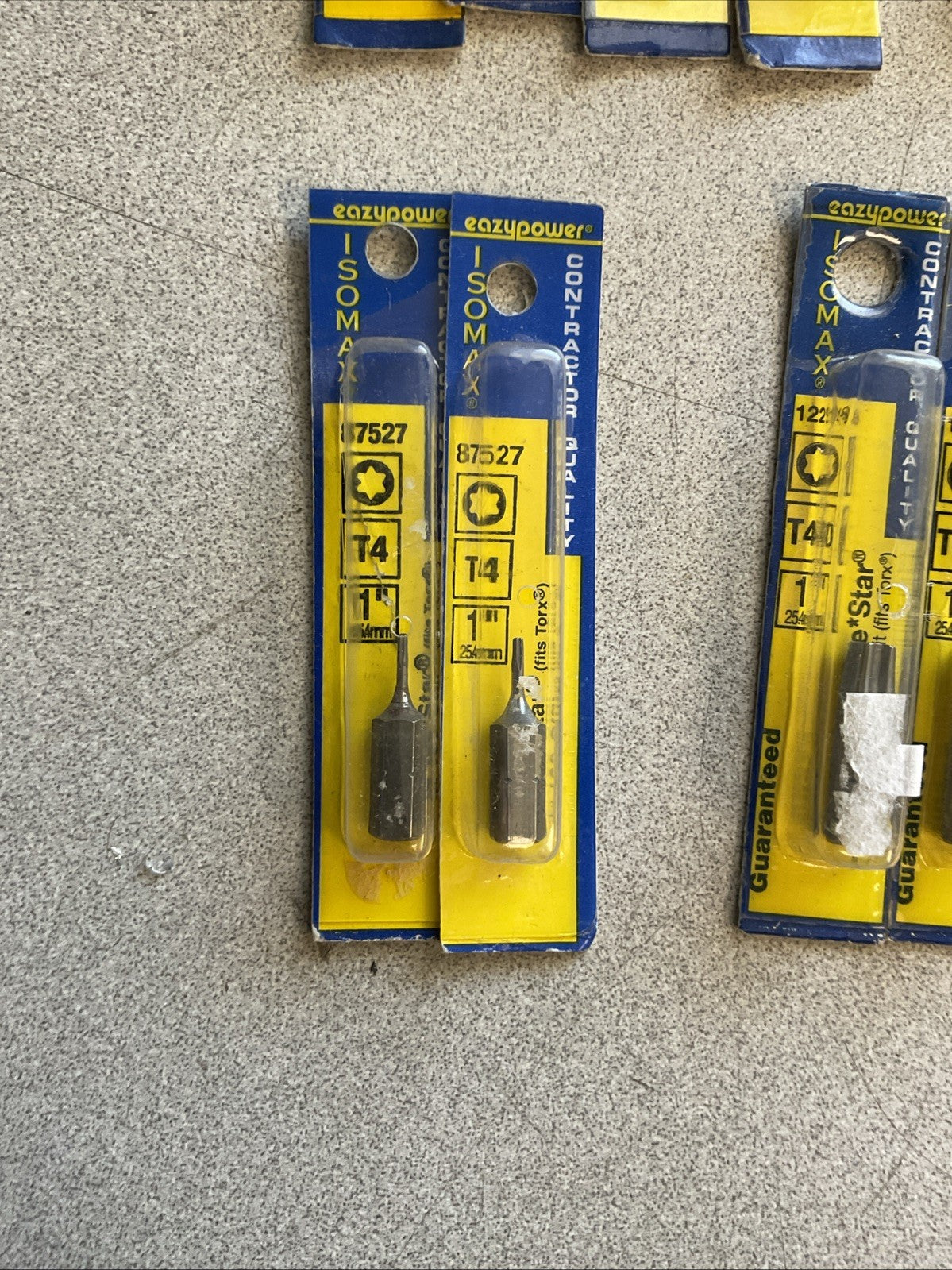 EAZYPOWER ISOMAX CONTRACTOR QUALITY TEE STAR BIT LOT