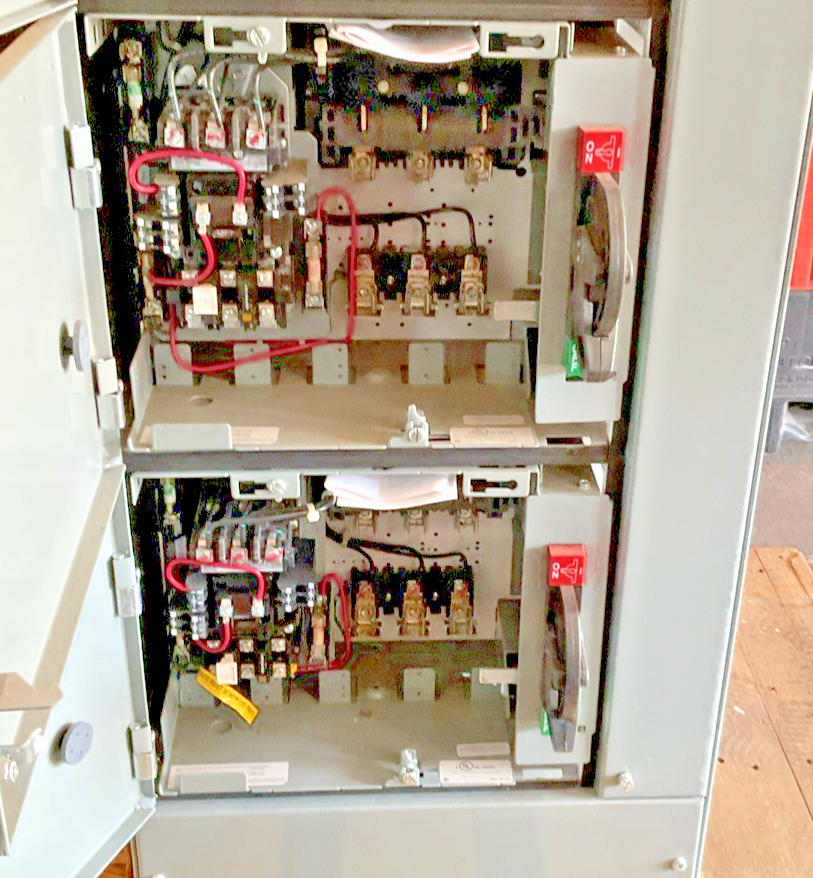 ALLEN BRADLEY BUL. 2100 650142274/100 MCC SIZE1 TYPE 12 ENCLOSURE 6:12"BUCKETS