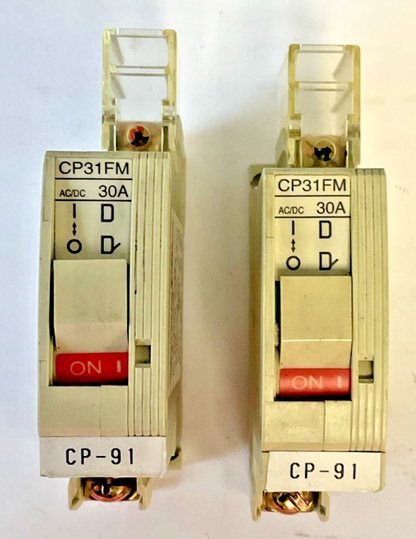 FUJI ELECTRIC CP31FM/30 CIRCUIT PROTECTOR 30 250VAC 65VDC ***LOTOF2***