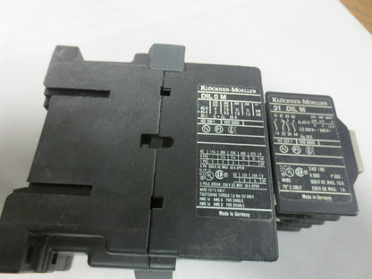 KLOCKNER-MOELLER DIL 0 M + 31 DIL M RELAY / CONTACTOR ASSEMBLY