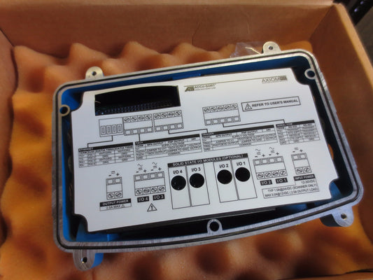 ACCU-SORT 0104636001 Rev. 2 AXIOM WIRING BASE, LASER BAR CODE SCANNER US VERSION
