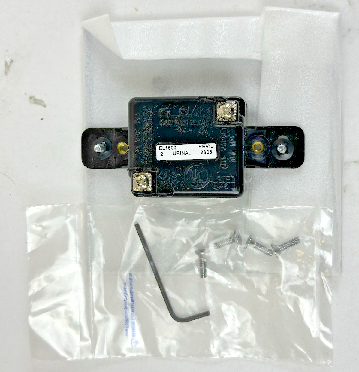 SLOAN EL-1500 URINAL SENSOR REPAIR KIT W/MOUNTING WALL PLATE