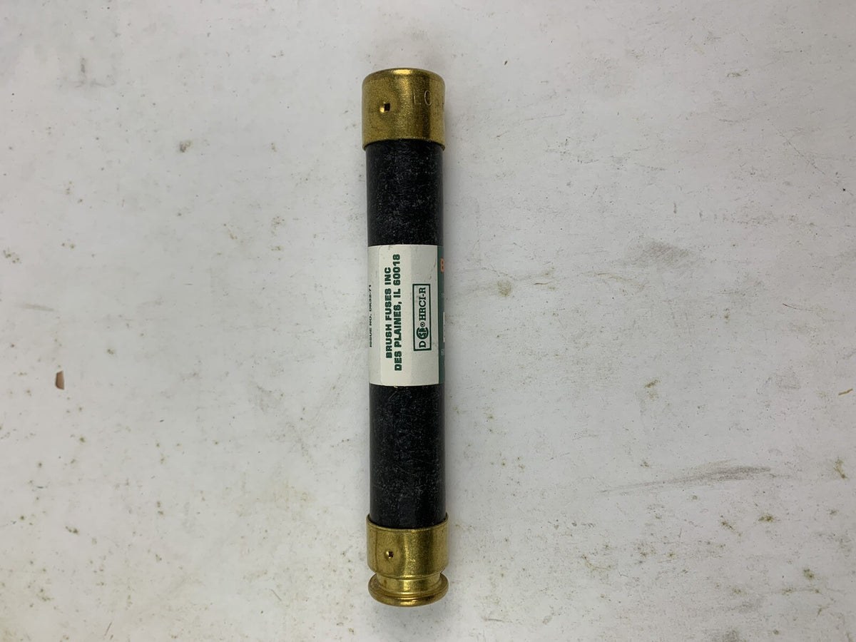 Brush Reliance Time-Delay Dual-Element ECSR1-8/10 1 8/10A 600V Fuse "Lot of 10"