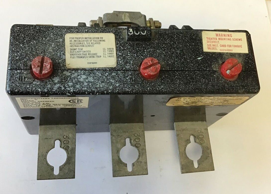 WESTINGHOUSE HLB3300T TRIP UNIT 300A