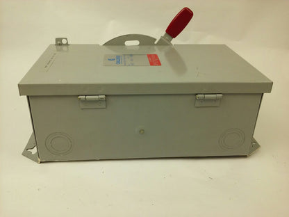 CHALLENGER HD362NFC, SAFETY SWITCH, TYPE 1 INDOOR, 60A, 600VAC/600DC, 3P, USED