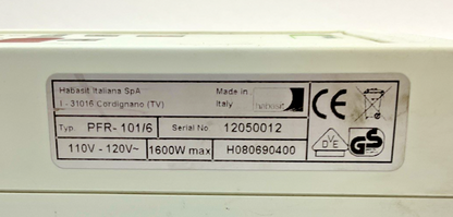 HABISTAT PFR-101 HOT PRESS CONTROLLER 110-120VAC 1600W PFR101/6