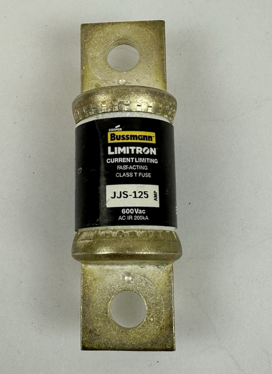 Bussmann JJS-125 JJS125 125A 600VAC JJS Limitron TRON Class T FAST ACTING Fuse