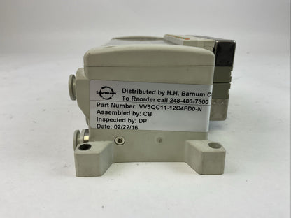 SMC VV5QC11-12C4FD0-N D-SUB CONNECTOR BASE (10)VQC1401N-51 SOLENOID VALVE
