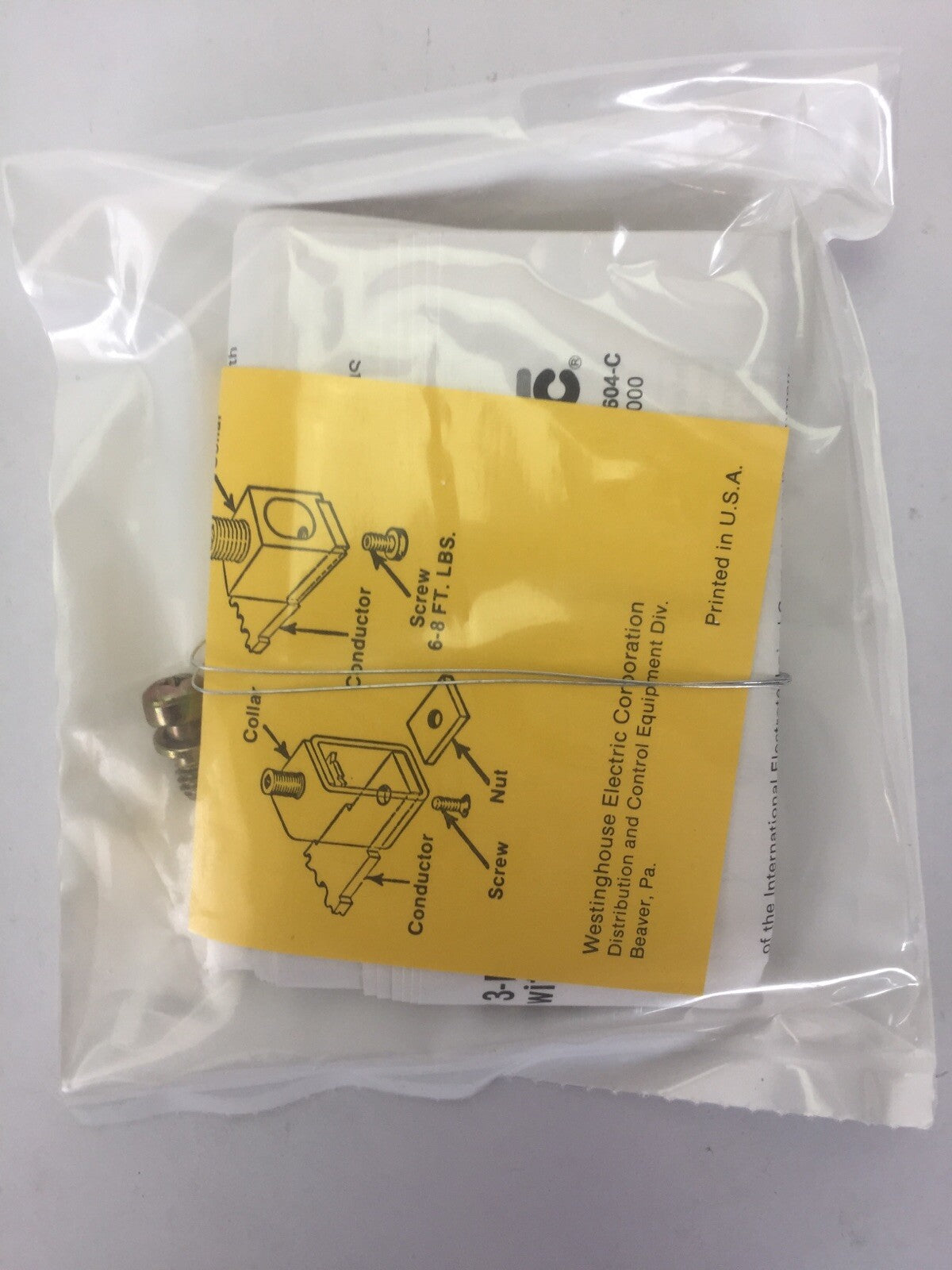 WESTINGHOUSE KS3250TG ELECTRONIC GROUND FAULT TRIP A1X3PK AUX SWITCH 6642C15G01