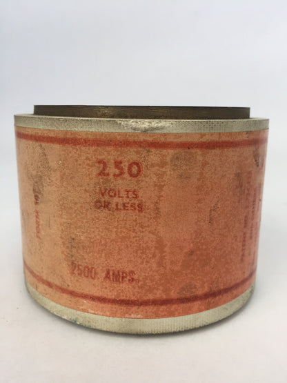 SHAWMUT AMPTRAP A25X2500-128 FUSE 2500AMP 250 VOLTS TYPE 128